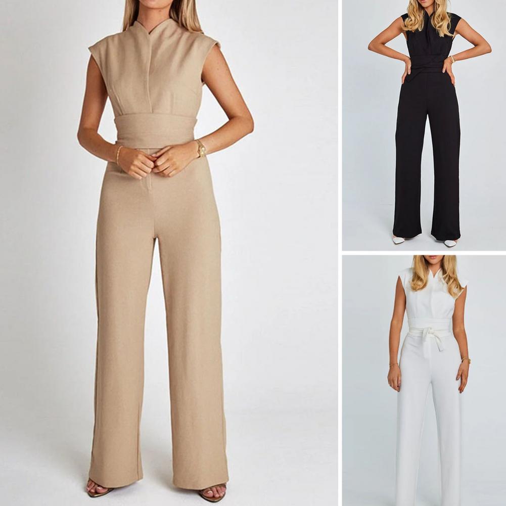 Super Classy - Fashion Women's New Solid Wide Leg Pants