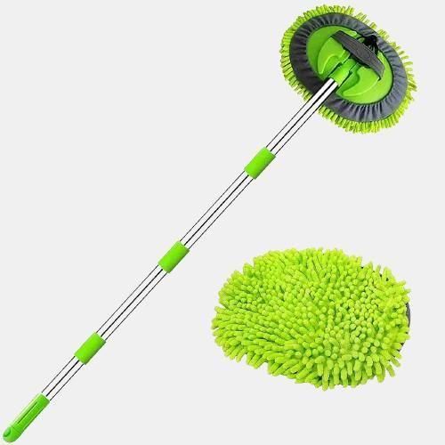 Car Wash -  Flexible  Mop - Microfiber Duster