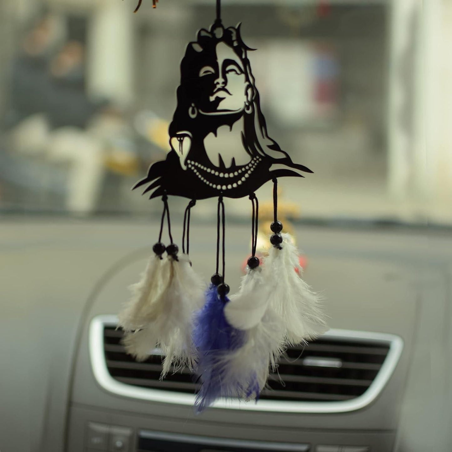 Adiyogi Idol Statue Showpiece Dream catcher for Home Office Car Dashboard decor, Gifts