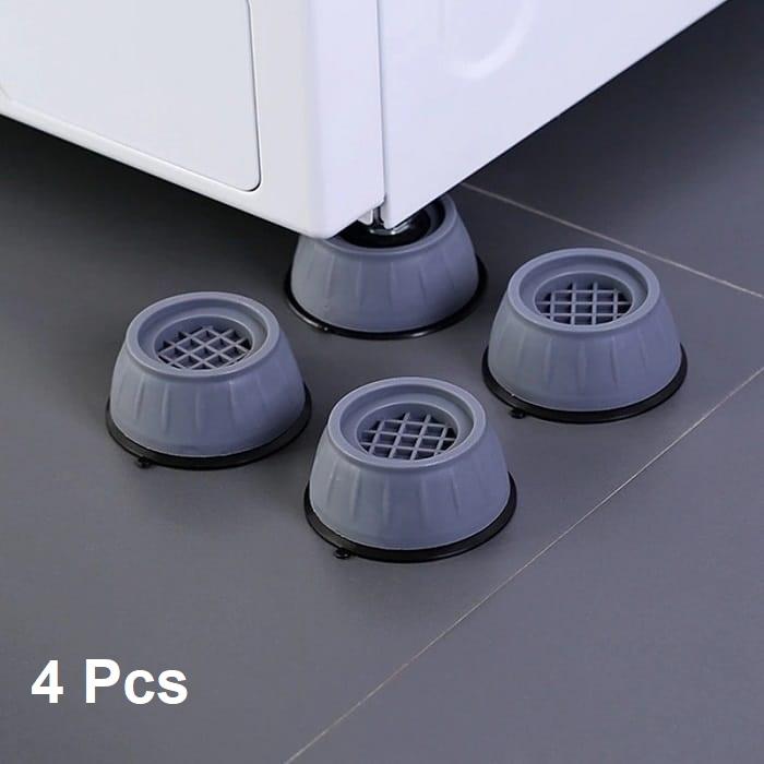 Anti Vibration Pads For Washing Machine - 4 Pcs Shock Proof Feet For Washer - Dryer, Great For Home, Laundry Room, Kitchen, Washer, Dryer, Table, Chair, Sofa, Bed (4 Units)